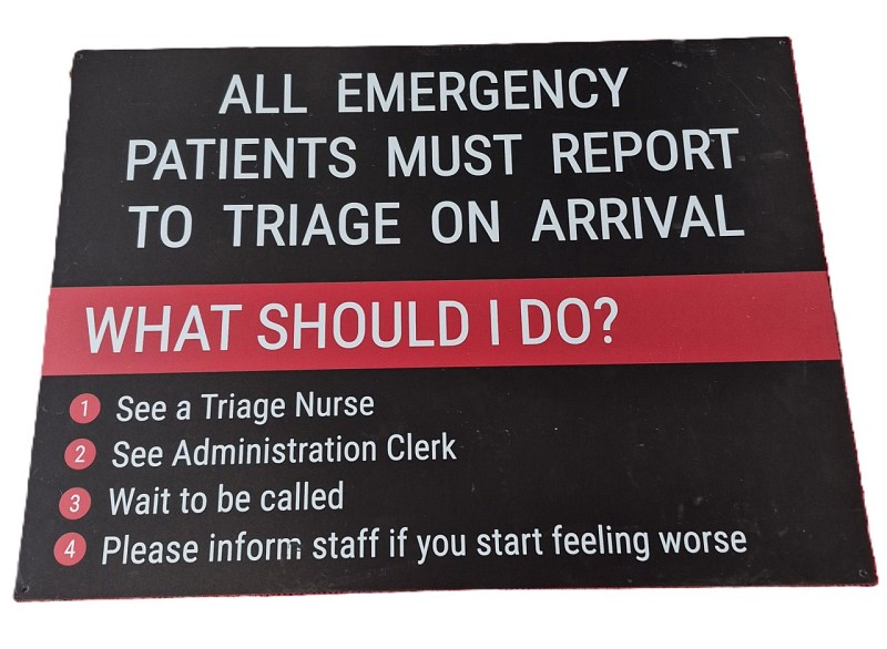 All Emergency Patients Must Report (Medium)